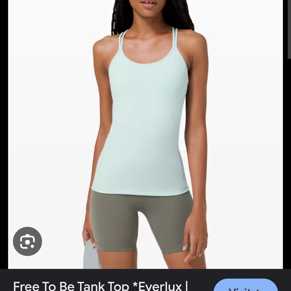 Women's Light Blue Tank Top
